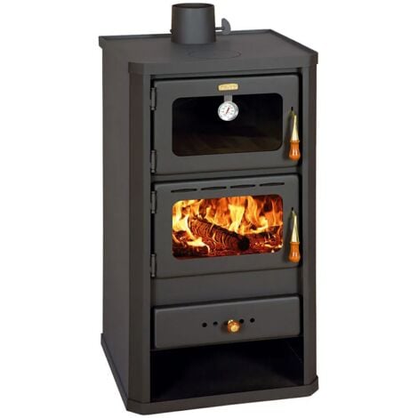 Holzofen mit Backofen. Heizleistung 12 kW. Modell „Prity FM”