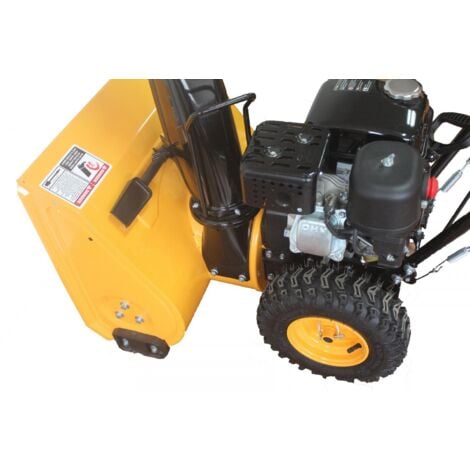 Schneefräse / Schneeräumgerät Loncin-Motor 196 ccm mit Elektrostarter und LED-Beleuchtung