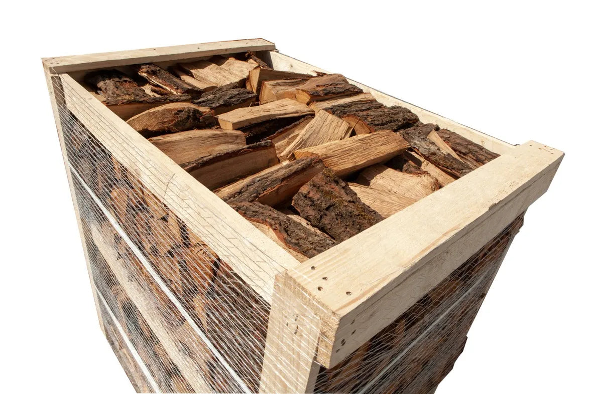 Brennholzpalette – Buche – 30/33 cm – trocken – 1 Kubikmeter