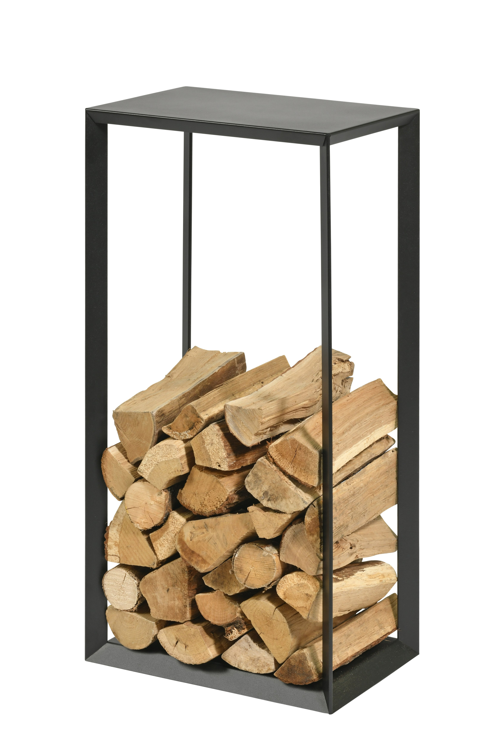 Holzregal aus schwarzem Stahl Arcadia DIXNEUF – Modernes und robustes Design