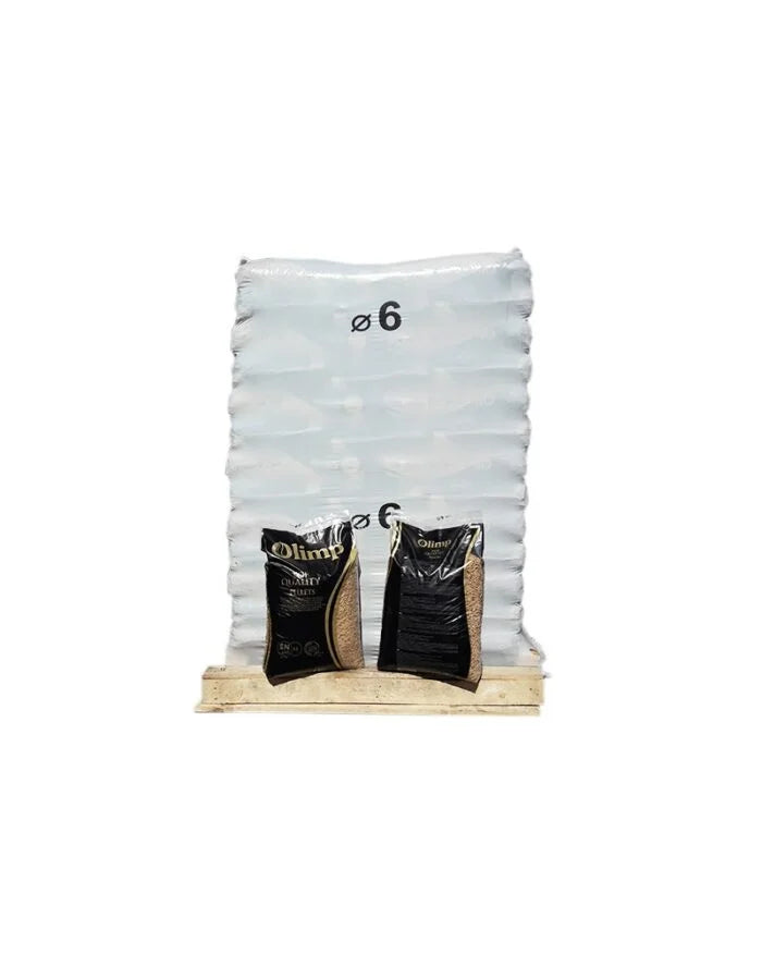 Granulat OLIMP Din+, EN+A1 – Palette mit 15 Säcken à 15 kg