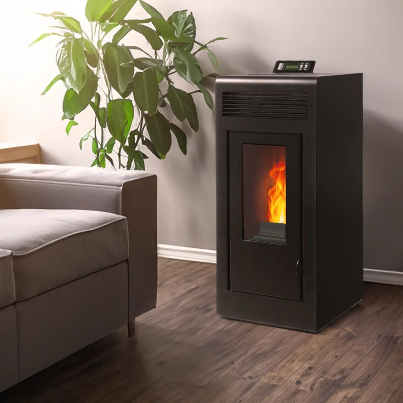 Luftdichter Pelletofen (konzentrischer Abzug nach oben) – Vulcano Up – 10,8 kW